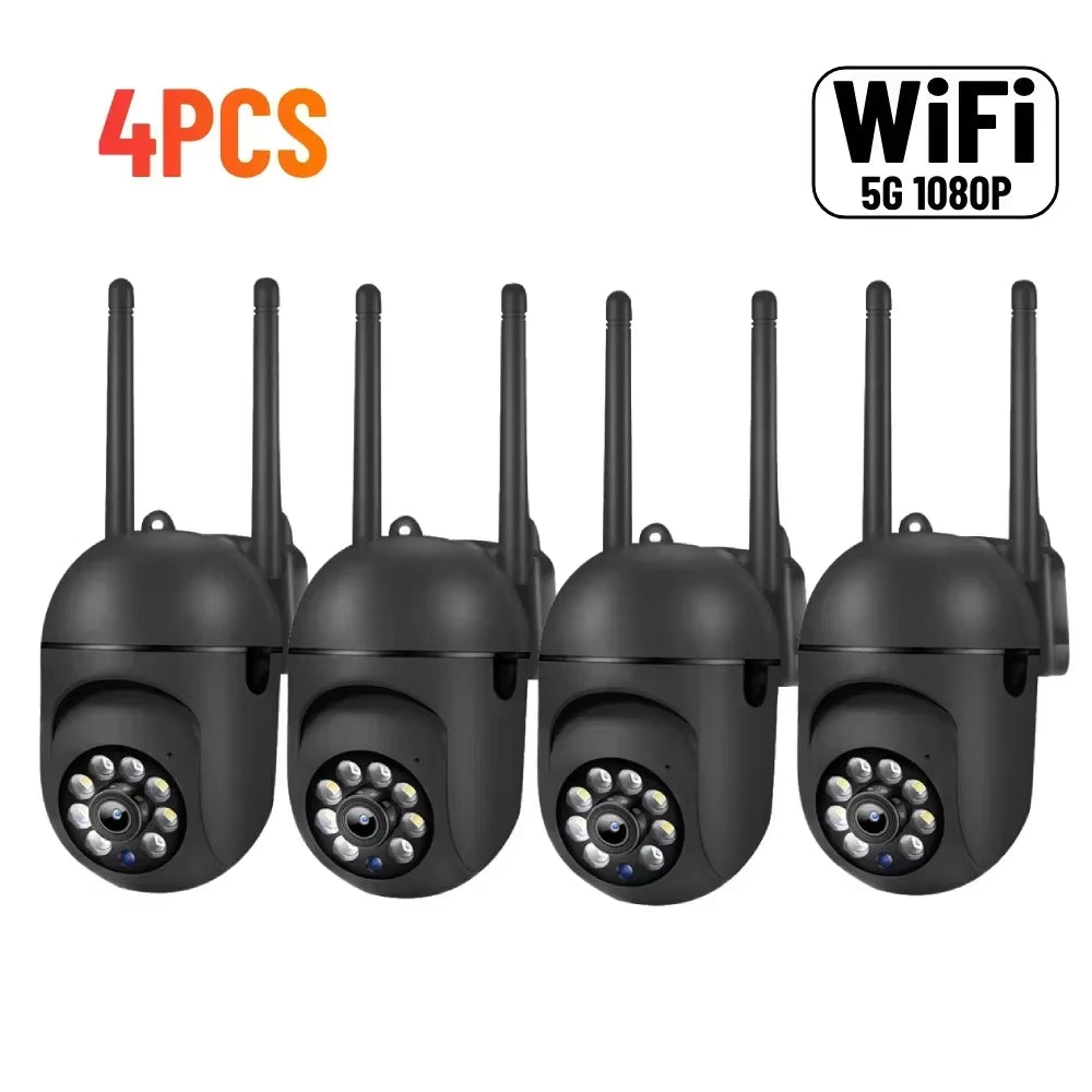 PEGATAH 5G Wifi Camera IP Camera PTZ Surveillance Camera Outdoor Security Protection Camera Two Way Audio Auto Tracking Home Cam