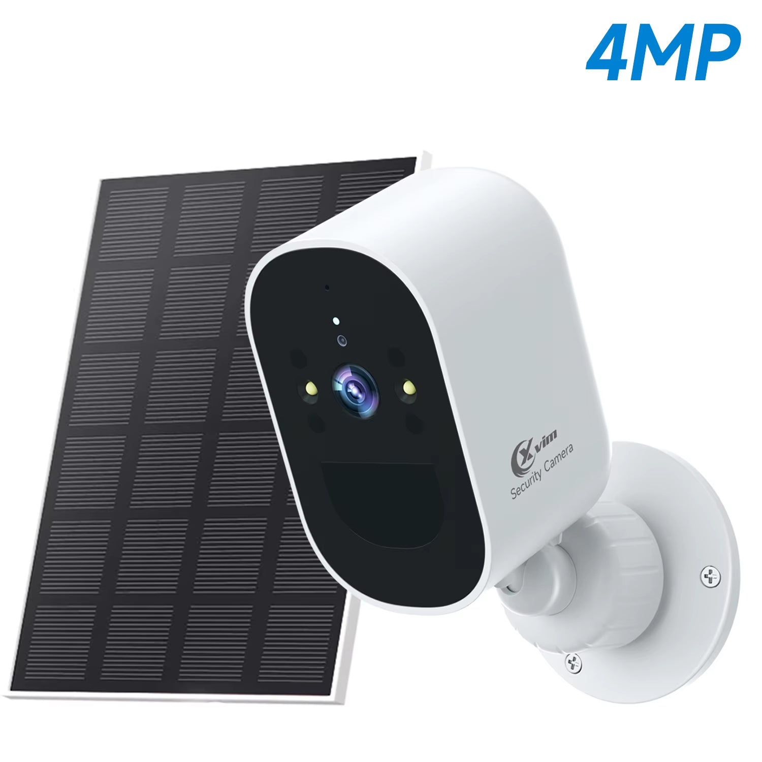 XVIM 4MP Wireless Outdoor Security Camera, 4MP Wifi Outdoor Home Security Camera with PIR Motion Detection, 2.4Ghz Wifi