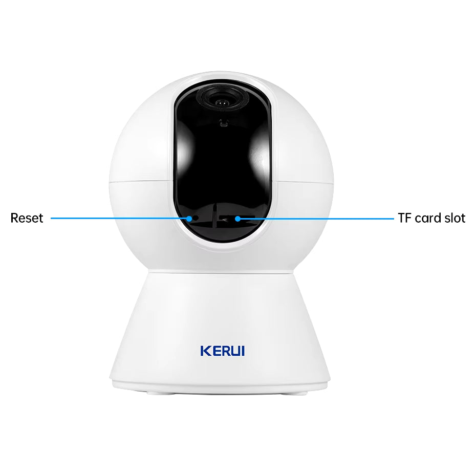 KERUI 5MP 8MP 4K HD Tuya Smart Mini Wifi IP Camera Indoor Wireless Security Home CCTV Surveillance Camera with Auto Tracking