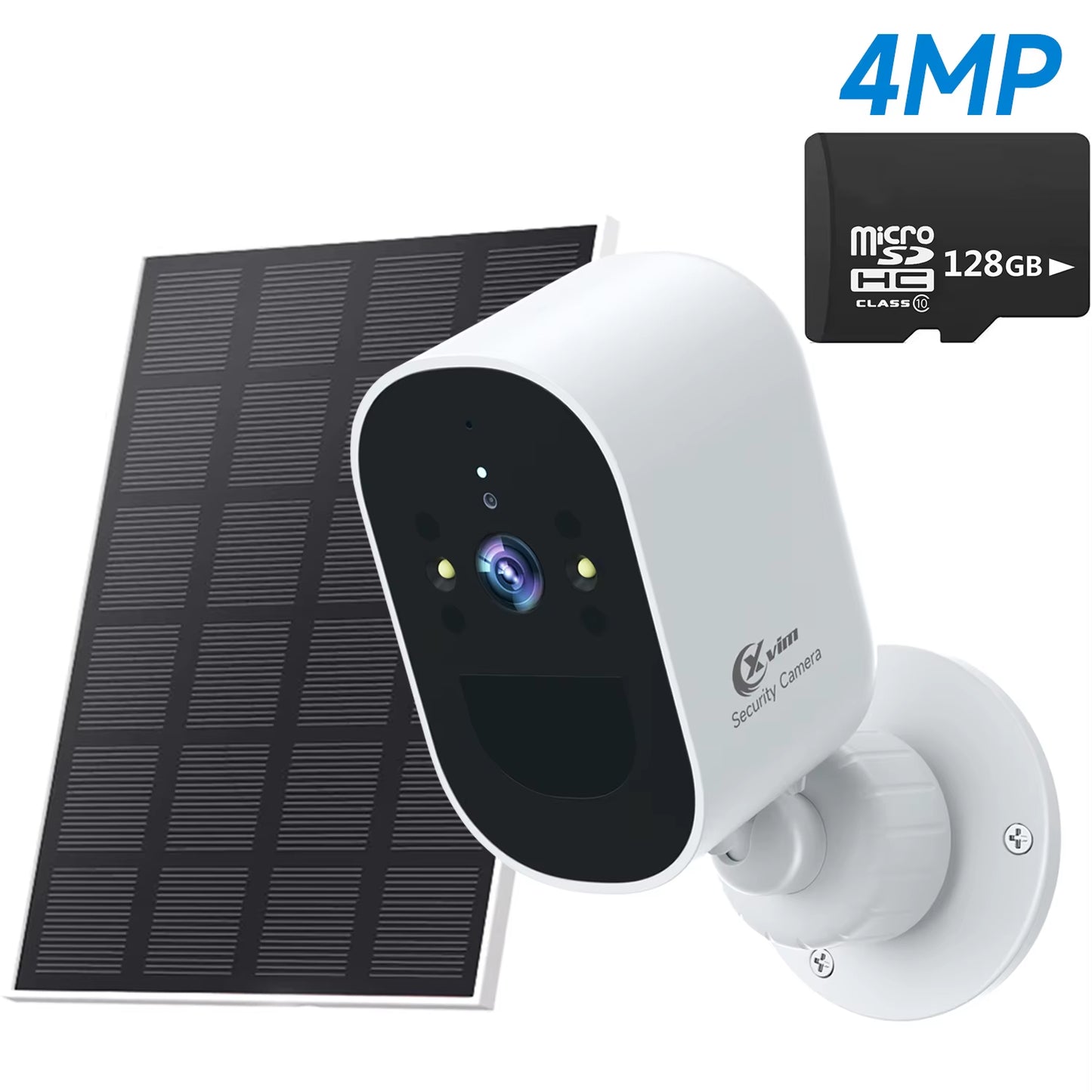 XVIM 4MP Wireless Outdoor Security Camera, 4MP Wifi Outdoor Home Security Camera with PIR Motion Detection, 2.4Ghz Wifi